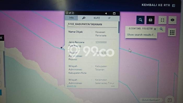 Tanah untuk Dijual Lokasi Kediri, Tabanan Luas 2980m2 SHM Tanah untuk Dijual Lokasi Kediri, Tabanan Luas 2980m2 SHM