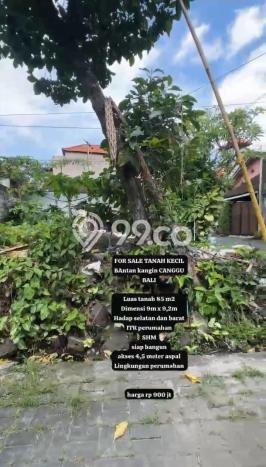 Tanah Kavling di Kuta Selatan Dijual dengan Luas 85m2 Tanah Kavling di Kuta Selatan Dijual dengan Luas 85m2
