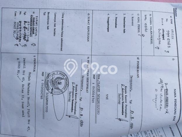 Tanah Dijual Lokasi Mengwi, Badung Luas 8060m2 Legalitas Aman Tanah Dijual Lokasi Mengwi, Badung Luas 8060m2 Legalitas Aman