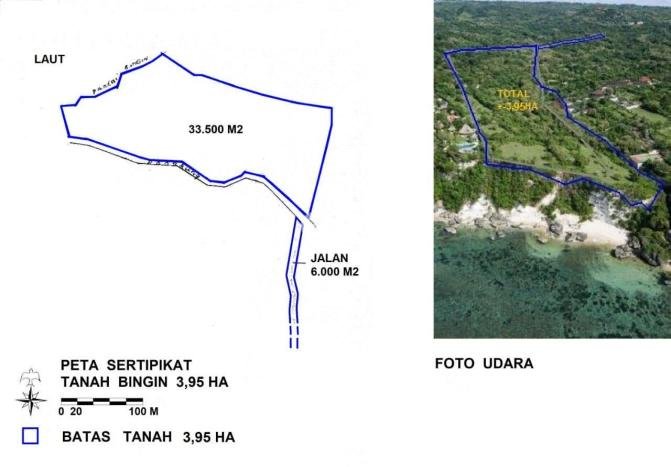 Dijual Tanah Lokasi Pecatu, Badung Seluas 39000m2 Dijual Tanah Lokasi Pecatu, Badung Seluas 39000m2