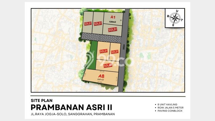 Kavling Tanah Dijual di Prambanan Sleman Spesifikasi 137m2 Kavling Tanah Dijual di Prambanan Sleman Spesifikasi 137m2