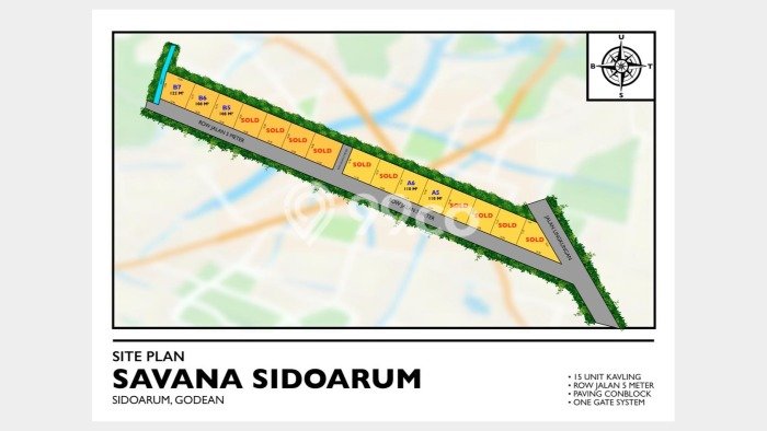 Kavling Tanah Dijual di Sleman, Sleman, Luas 108m2 Area Strategis Kavling Tanah Dijual di Sleman, Sleman, Luas 108m2 Area Strategis