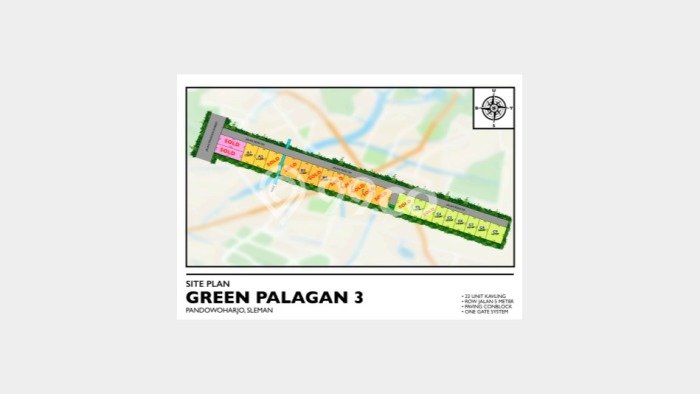 Tanah Lokasi Strategis di Sleman, Luas 112m2m², Dekat ke Pusat Kota Tanah Lokasi Strategis di Sleman, Luas 112m2m², Dekat ke Pusat Kota