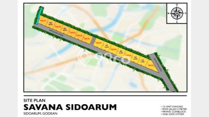 Tanah Dijual di Sleman Seluas 110m2 Strategis Tanah Dijual di Sleman Seluas 110m2 Strategis