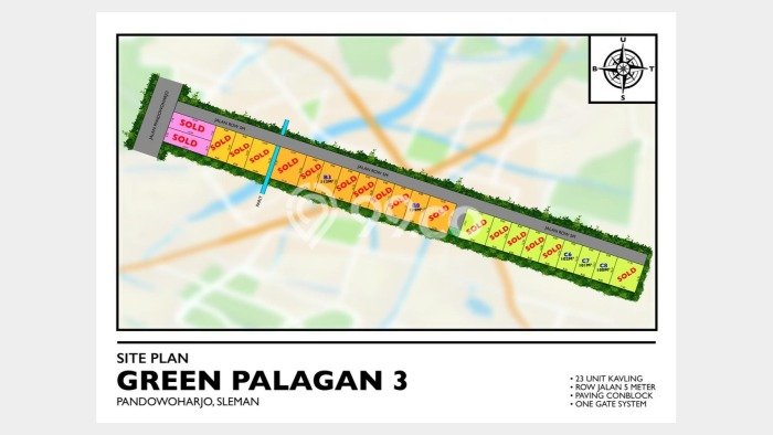 Tanah Dijual Area Strategis di Jombor Sleman 113m2 Tanah Dijual Area Strategis di Jombor Sleman 113m2