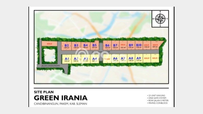 Kavling Tanah di Pakem Dijual Luas 118m2 Legalitas SHM Kavling Tanah di Pakem Dijual Luas 118m2 Legalitas SHM