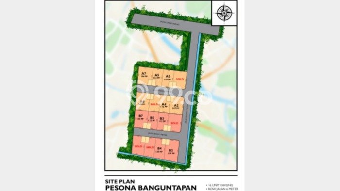 Tanah di Sleman, Sleman Luas 112m2 Dijual Segera Tanah di Sleman, Sleman Luas 112m2 Dijual Segera