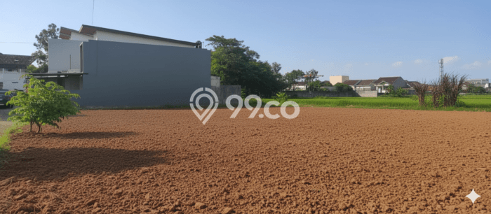 Tanah Kosong Dijual di Sleman dengan Area 214m2 Tanah Kosong Dijual di Sleman dengan Area 214m2