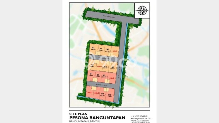 Tanah Dijual Lokasi Strategis di Yogyakarta dengan Luas 149m2 Tanah Dijual Lokasi Strategis di Yogyakarta dengan Luas 149m2