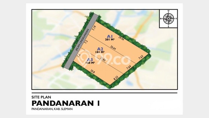 Kavling Tanah Dijual di Depok, Sleman, Luas 181m2 Area Strategis Kavling Tanah Dijual di Depok, Sleman, Luas 181m2 Area Strategis