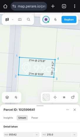 Dijual Tanah di Denpasar, Luas 615m2 SHM Dijual Tanah di Denpasar, Luas 615m2 SHM