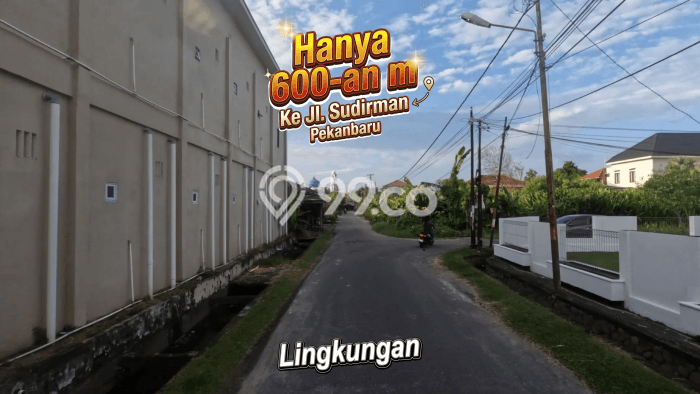 Tanah Kavling untuk Dijual di Bukit Raya Pekanbaru 571m2 Tanah Kavling untuk Dijual di Bukit Raya Pekanbaru 571m2