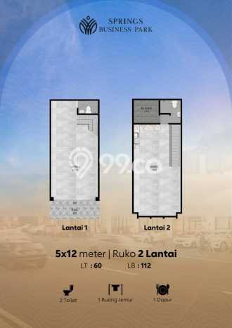 Ruko Kawasan Biring Kanaya, Luas 112m2m², Kawasan Bisnis, Ramai Ruko Kawasan Biring Kanaya, Luas 112m2m², Kawasan Bisnis, Ramai
