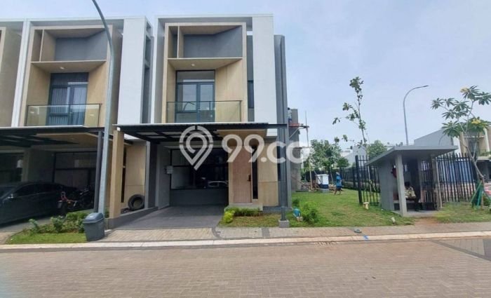 Rumah Modern 3 KT LT 99m2 di BSD City Rumah Modern 3 KT LT 99m2 di BSD City