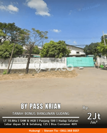 PROSPEKTIF! Tanah di Krian, Luas 108000m2m², Lokasi Strategis PROSPEKTIF! Tanah di Krian, Luas 108000m2m², Lokasi Strategis