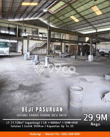 Gudang Dijual Lokasi Emas di Beji Luas 6000m2 Gudang Dijual Lokasi Emas di Beji Luas 6000m2