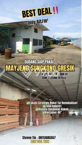 Unit Gudang Strategis di Gresik, Gresik Potensi Bisnis Besar Unit Gudang Strategis di Gresik, Gresik Potensi Bisnis Besar