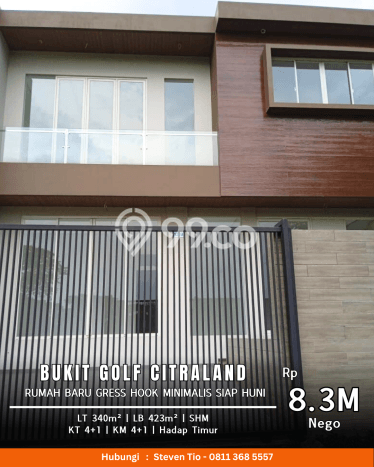 Rumah Elit Modern Siap Huni di Citraland Surabaya Rumah Elit Modern Siap Huni di Citraland Surabaya