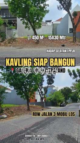 Tanah Lokasi Potensial Kawasan Citraland, Luas 450m2m², Akses ke Fasilitas Umum Tanah Lokasi Potensial Kawasan Citraland, Luas 450m2m², Akses ke Fasilitas Umum
