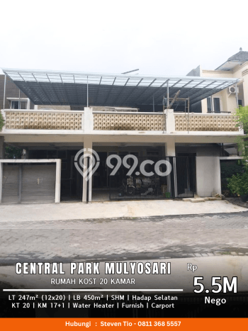 Unit Kost Dijual di Surabaya Spesifikasi 20 Kamar Tidur dan Area Ramai Unit Kost Dijual di Surabaya Spesifikasi 20 Kamar Tidur dan Area Ramai