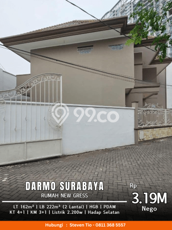 For Sale! Premium House LT 162m2 Desain Elegan di Darmo Permai For Sale! Premium House LT 162m2 Desain Elegan di Darmo Permai