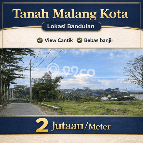 Tanah Dijual Area Strategis di Malang Kota Malang 70m2 Tanah Dijual Area Strategis di Malang Kota Malang 70m2