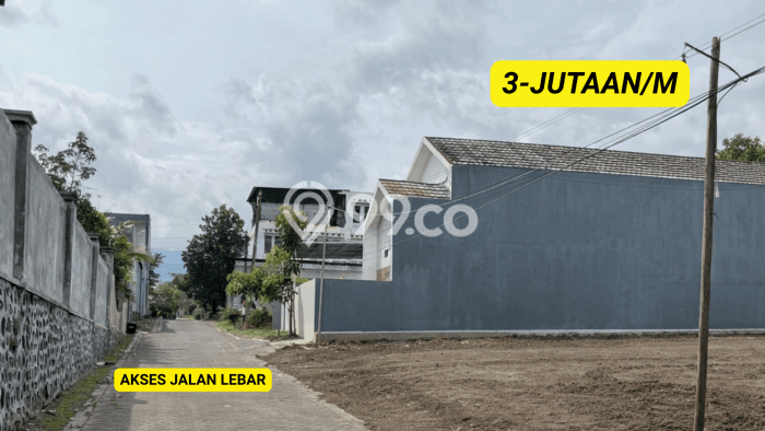 Tanah Dijual Area Strategis di Malang Kota Malang 147m2 Tanah Dijual Area Strategis di Malang Kota Malang 147m2