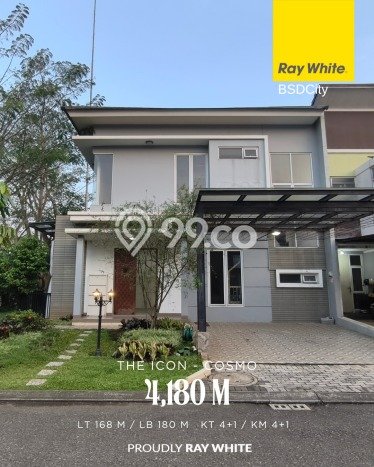 Rumah Elit Modern Tanpa Renovasi di BSD The Icon Tangerang Rumah Elit Modern Tanpa Renovasi di BSD The Icon Tangerang