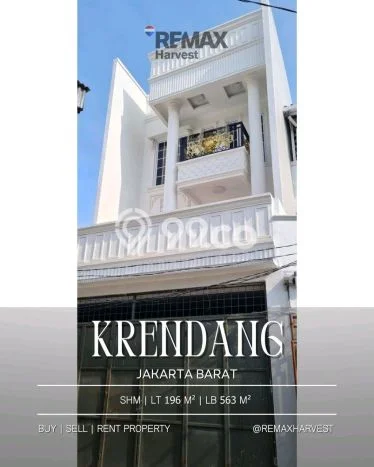 Rumah Eksklusif Dijual LT 196m2 di Tambora, Jakarta Barat Rumah Eksklusif Dijual LT 196m2 di Tambora, Jakarta Barat