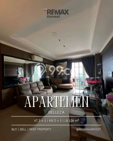 Hunian Apartemen Nyaman di Permata Hijau 4 Kamar Tidur Hunian Apartemen Nyaman di Permata Hijau 4 Kamar Tidur