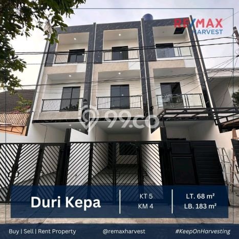 Dijual Cepat Rumah Minimalis & Modern LB 183m2 di Duri Kepa Dijual Cepat Rumah Minimalis & Modern LB 183m2 di Duri Kepa