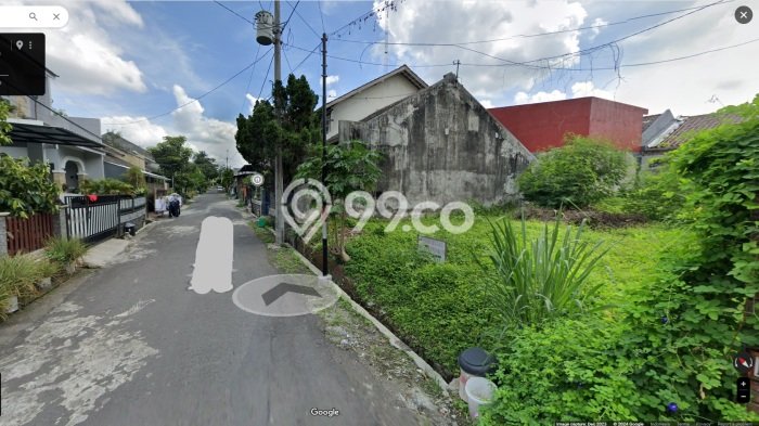 Lahan Kosong Dijual di Sleman dengan Area 258m2 Lahan Kosong Dijual di Sleman dengan Area 258m2