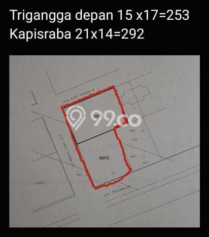 Disewakan Tanah Kawasan Pakis, Luas 527m2m², Lokasi Premium Disewakan Tanah Kawasan Pakis, Luas 527m2m², Lokasi Premium