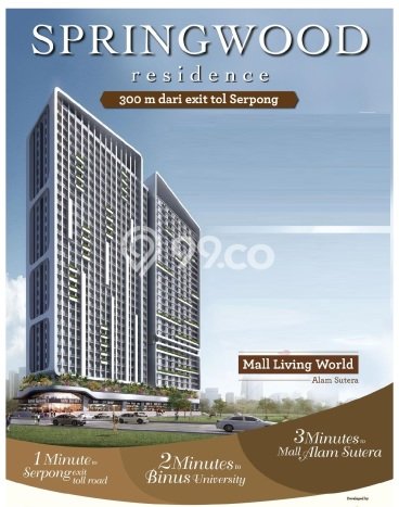 Dijual Rumah Modern 2 KT di Alam Sutera, Tangerang Dijual Rumah Modern 2 KT di Alam Sutera, Tangerang