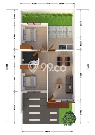 Rumah di Kawasan Babakancikao, Lingkungan Premium 2 KT Rumah di Kawasan Babakancikao, Lingkungan Premium 2 KT