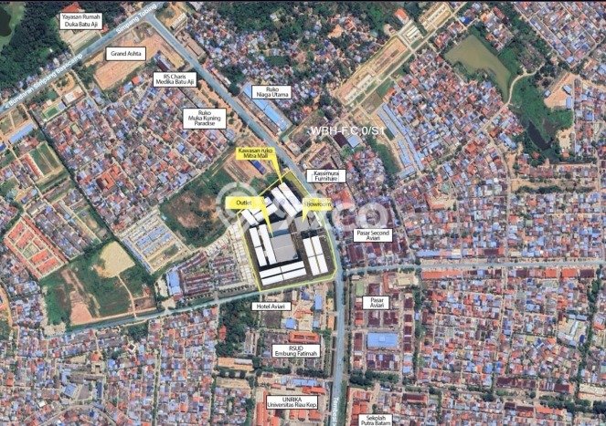 Lahan untuk Dijual Lokasi Batu Aji, Batam Luas 1m2 - Lahan untuk Dijual Lokasi Batu Aji, Batam Luas 1m2 -
