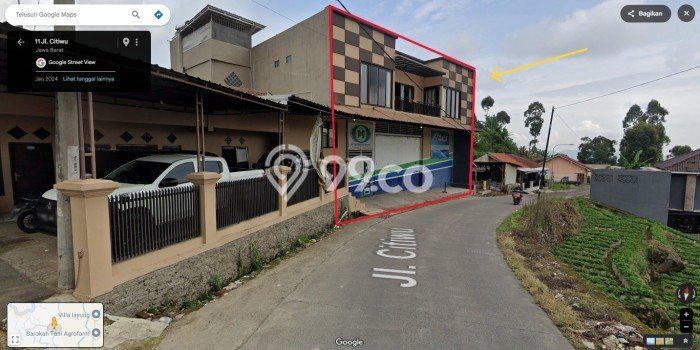 Dijual Ruko di Ciwidey Bandung LT 213m2 / LB 300m2 Dijual Ruko di Ciwidey Bandung LT 213m2 / LB 300m2