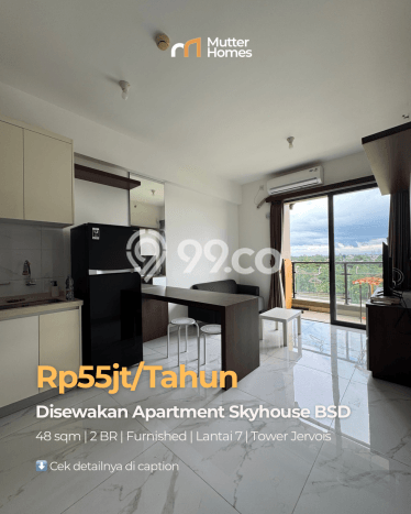 Apartemen Murah dengan 2 BR & 1 KM di BSD Tangerang Selatan Apartemen Murah dengan 2 BR & 1 KM di BSD Tangerang Selatan