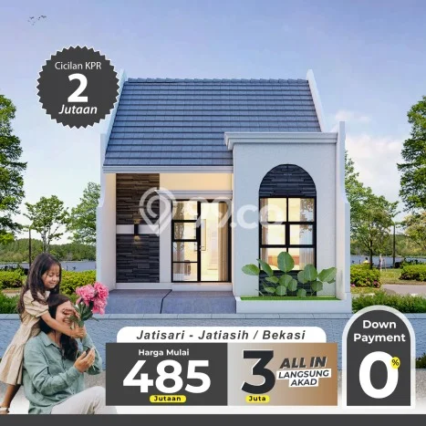 Hunian Terjangkau LT 100m2 di Jati Asih Lingkungan Asri Hunian Terjangkau LT 100m2 di Jati Asih Lingkungan Asri