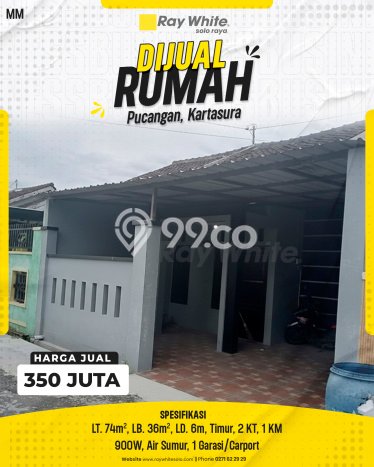 Rumah Budget Terbaik Dijual Area Kartasura LT 74m2 Rumah Budget Terbaik Dijual Area Kartasura LT 74m2
