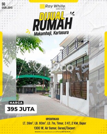 Rumah Terjangkau Dijual Area Kartasura, Sukoharjo Harga Rp 395 Juta Rumah Terjangkau Dijual Area Kartasura, Sukoharjo Harga Rp 395 Juta