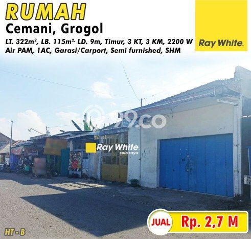 Siap Huni Hunian Elit 3 Kamar di Cemani Dekat ke Mana Pun Siap Huni Hunian Elit 3 Kamar di Cemani Dekat ke Mana Pun