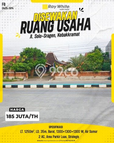 Tersedia Komersial Bisnis di Kebakkramat Karanganyar Harga Sewa Menarik Bisa Nego Tersedia Komersial Bisnis di Kebakkramat Karanganyar Harga Sewa Menarik Bisa Nego