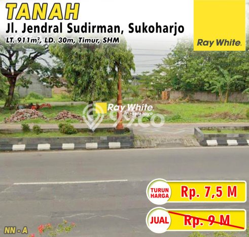 Lahan untuk Dijual Lokasi Sukoharjo, Sukoharjo Luas 911m2 SHM Lahan untuk Dijual Lokasi Sukoharjo, Sukoharjo Luas 911m2 SHM