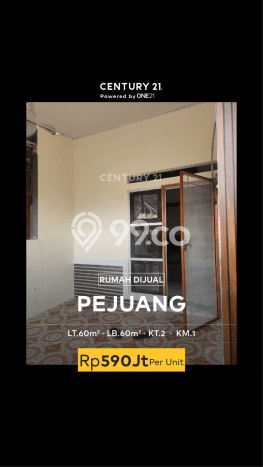 Dijual Rumah Modern 2 KT di Pejuang, Bekasi Dijual Rumah Modern 2 KT di Pejuang, Bekasi
