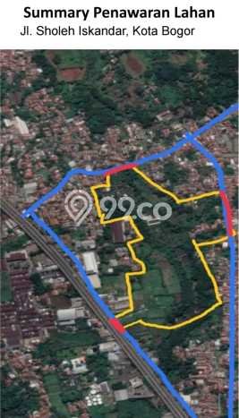 Kavling Tanah untuk Dijual di Tanah Sareal, Bogor, Luas 97m2 Kavling Tanah untuk Dijual di Tanah Sareal, Bogor, Luas 97m2