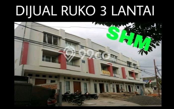Ruko Strategis Kawasan , Luas 190m2m², Area Bisnis, Ramai Ruko Strategis Kawasan , Luas 190m2m², Area Bisnis, Ramai