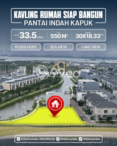 Tanah Kosong Dijual di Jakarta Utara dengan Area 550m2 Tanah Kosong Dijual di Jakarta Utara dengan Area 550m2