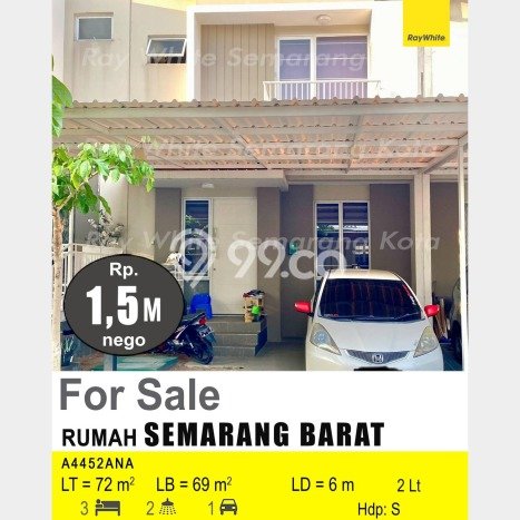 For Sale Rumah 3 Kamar Lokasi Strategis Bagus dan Strategis di Semarang Barat For Sale Rumah 3 Kamar Lokasi Strategis Bagus dan Strategis di Semarang Barat