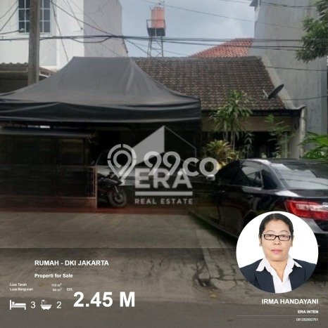 Jual Rumah Eksklusif 3 KT di Pondok Bambu, Jakarta Timur Jual Rumah Eksklusif 3 KT di Pondok Bambu, Jakarta Timur